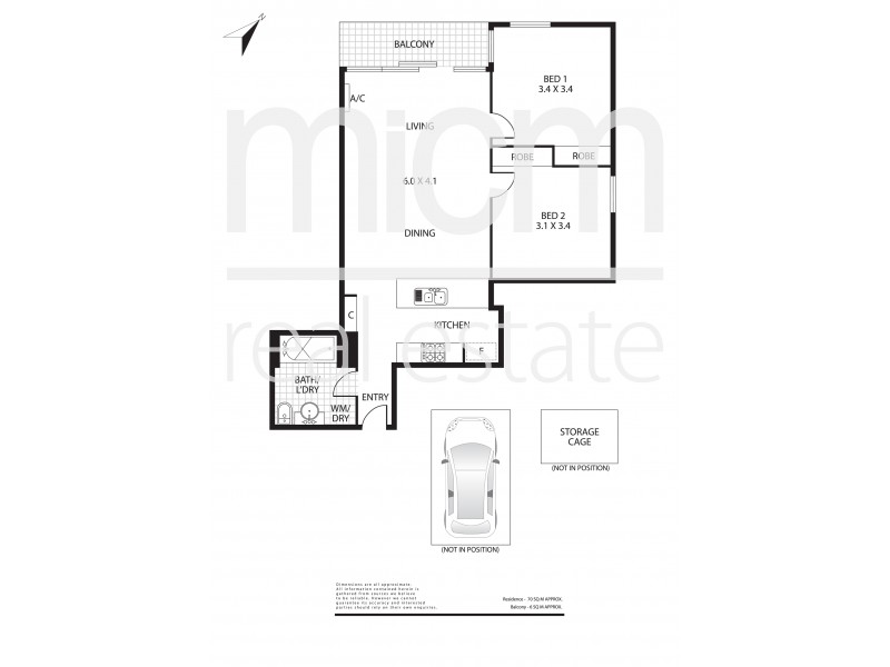 2002/163 City Road, Southbank VIC 3006 Floorplan