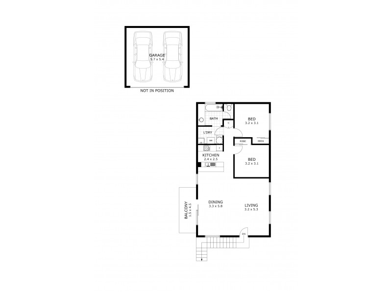 12/19 Vaughan Crescent, Kew VIC 3101 Floorplan
