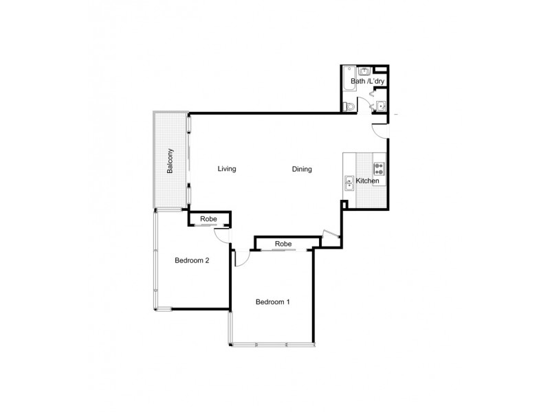 174/173 City Road, Southbank VIC 3006 Floorplan