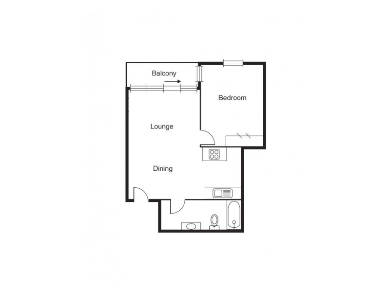 183/88 Southbank Blvd, Southbank VIC 3006 Floorplan