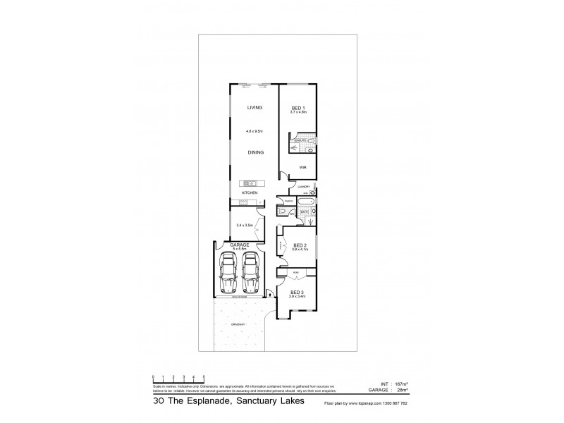 30 The Esplanade, Sanctuary Lakes VIC 3030 Floorplan