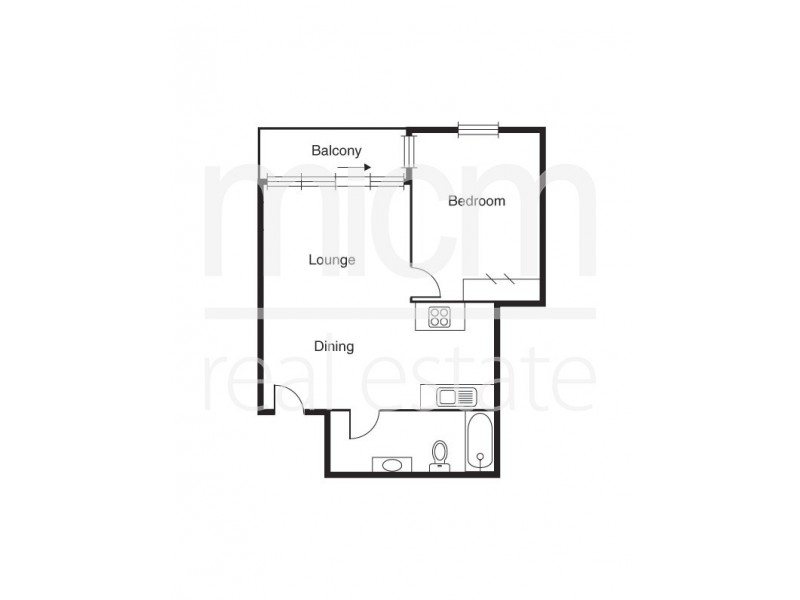 133/88 Southbank Boulevard, Southbank VIC 3006 Floorplan