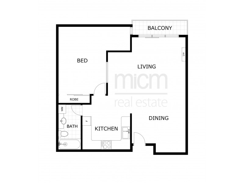129/28 Southgate Avenue, Southbank VIC 3006 Floorplan