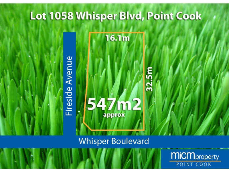 35 (Lot 1058) Whisper Boulevard, Point Cook VIC 3030