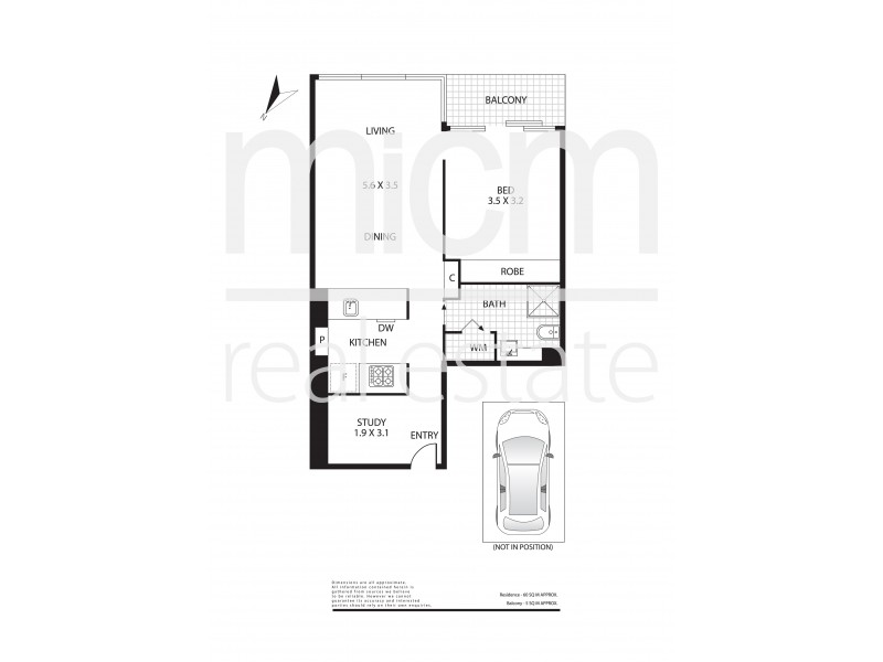 2606/63 Whiteman Street, Southbank VIC 3006 Floorplan