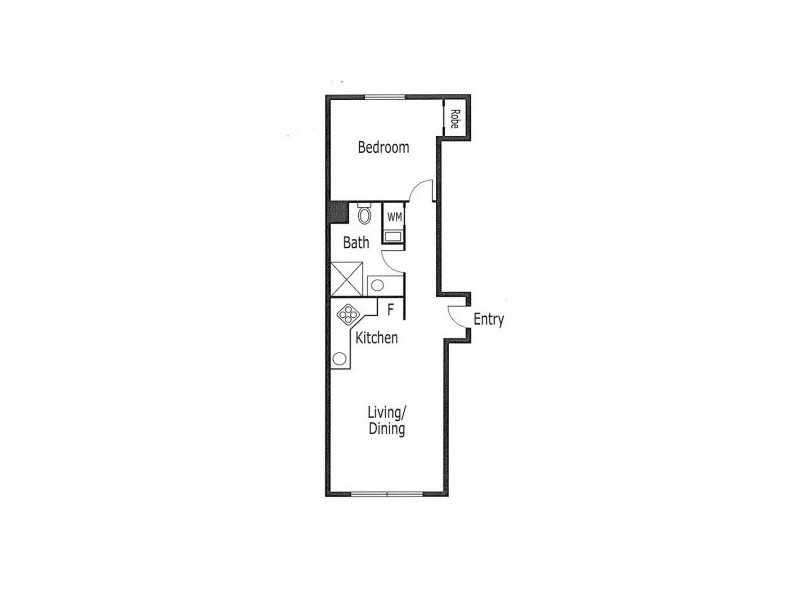 501/547-551 Flinders Lane, Melbourne VIC 3000 Floorplan