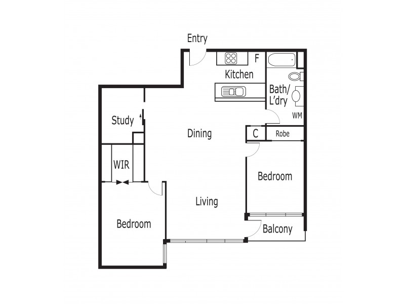 115/22 Kavanagh Street, Southbank VIC 3006 Floorplan