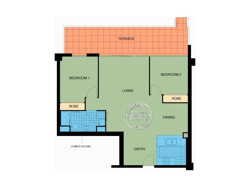 REF 21713/79 Whiteman Street, Southbank VIC 3006 Floorplan