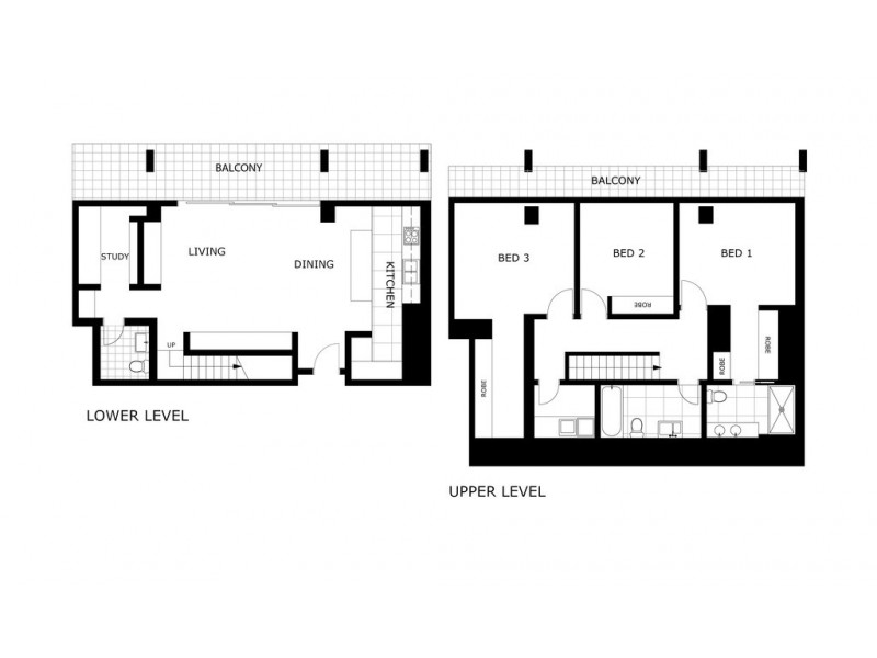 807/1 Queensbridge Square, Southbank VIC 3006 Floorplan