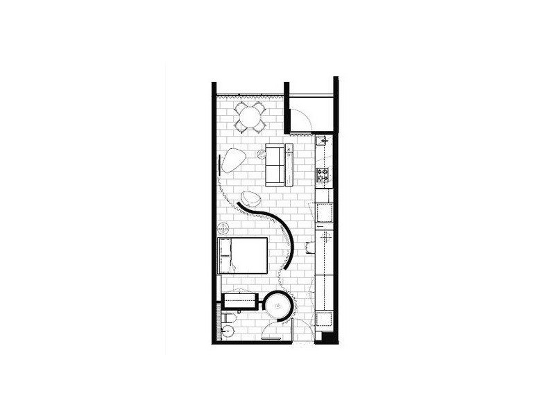 1015/22 Dorcas Street, Southbank VIC 3006 Floorplan