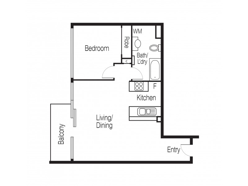 50/88 Kavanagh Street, Southbank VIC 3006 Floorplan