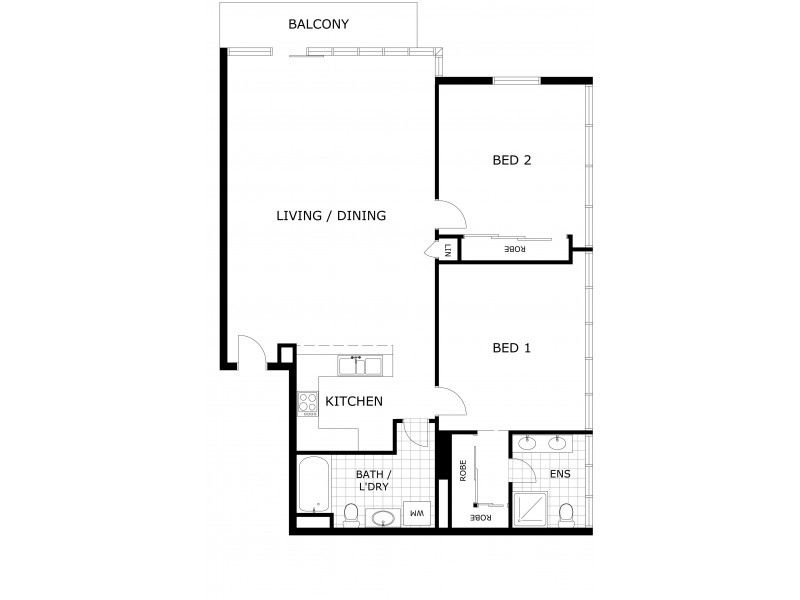 218/22 Kavanagh Street, Southbank VIC 3006 Floorplan