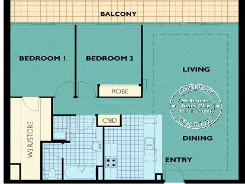REF 21837/83 Queensbridge Street, Southbank VIC 3006 Floorplan