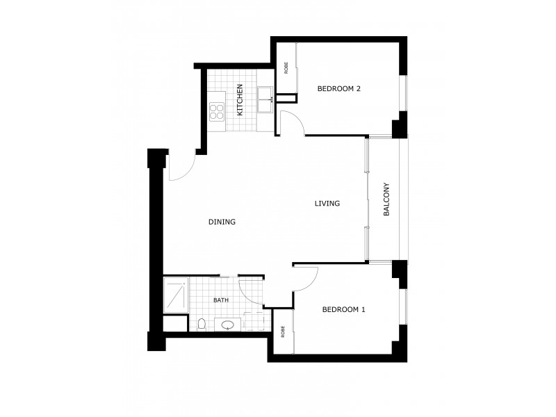 48/88 Southbank Boulevard, Southbank VIC 3006 Floorplan