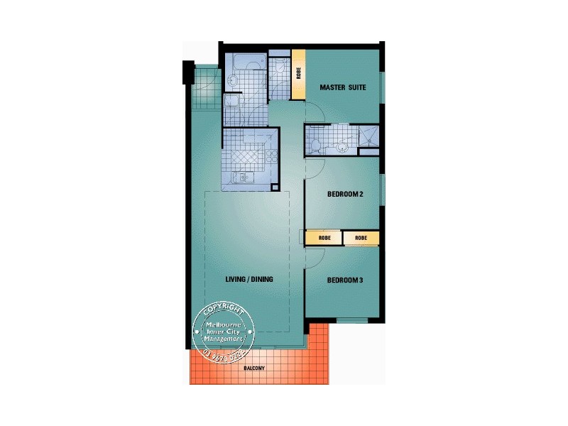 REF 21914/632 St Kilda Road, Melbourne VIC 3004 Floorplan