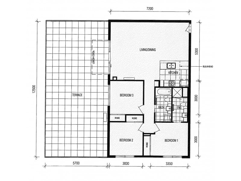 511/58 Jeffcott Street, West Melbourne VIC 3003 Floorplan