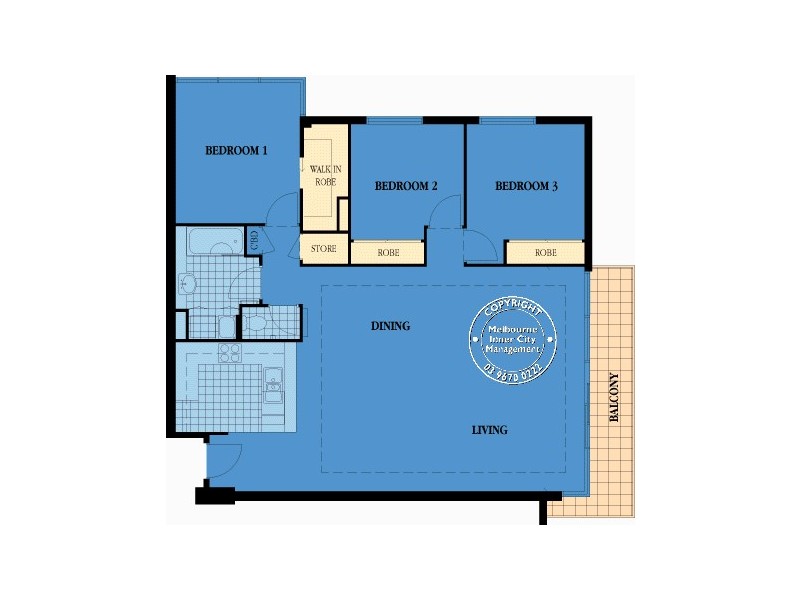 REF 22019/283 Spring Street, Melbourne VIC 3000 Floorplan