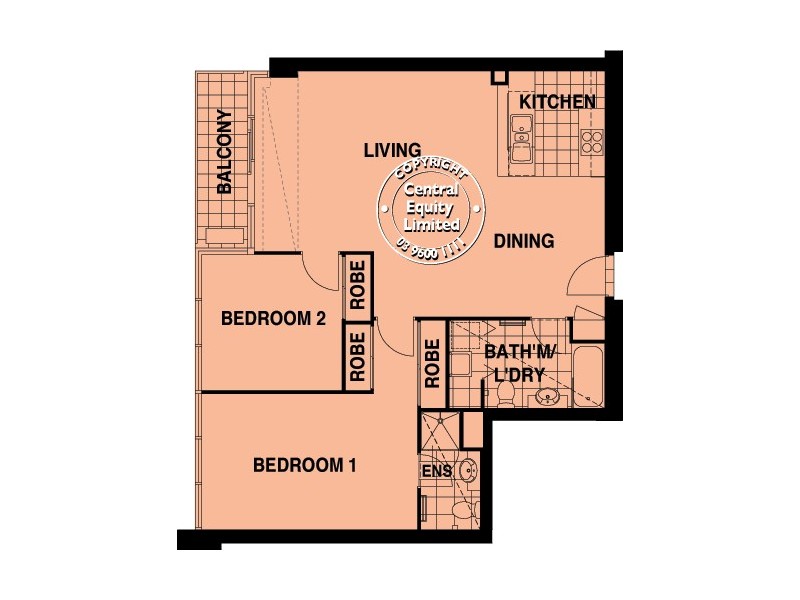 REF 22051/183 City Road, Southbank VIC 3006 Floorplan