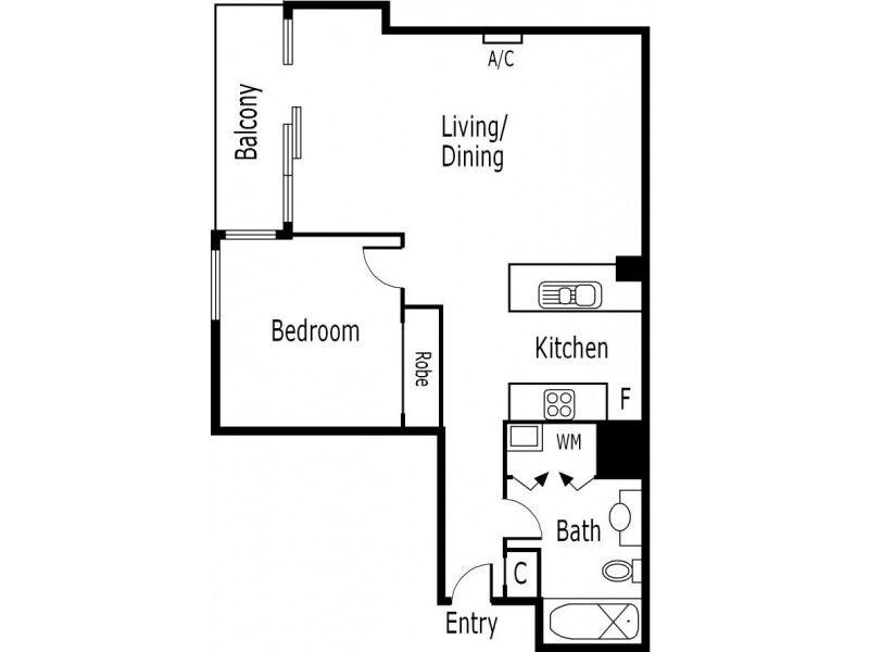 56/69 Dorcas Street, South Melbourne VIC 3205 Floorplan