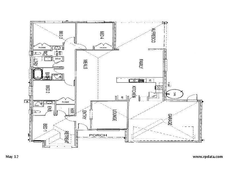 25 Hydrangea Drive, Point Cook VIC 3030 Floorplan