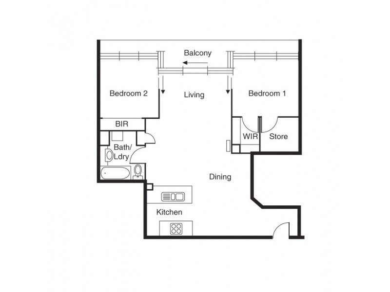 137/100 Kavanagh Street, Southbank VIC 3006 Floorplan