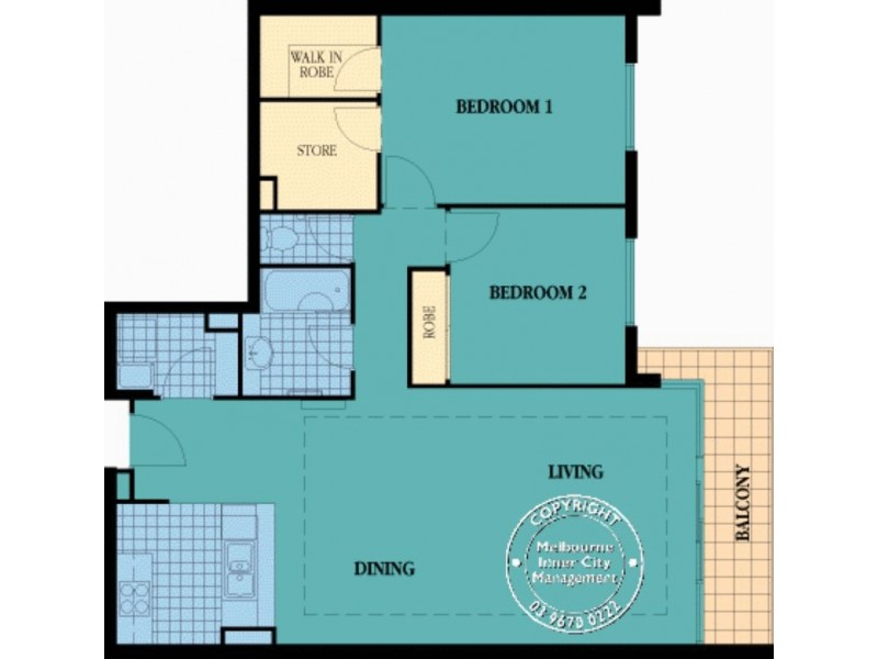 REF 22123/283 Spring Street, Melbourne VIC 3000 Floorplan