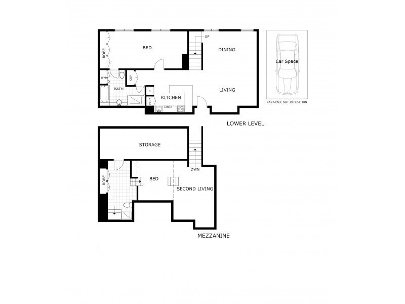 54/1 Riverside Quay, Southbank VIC 3006 Floorplan