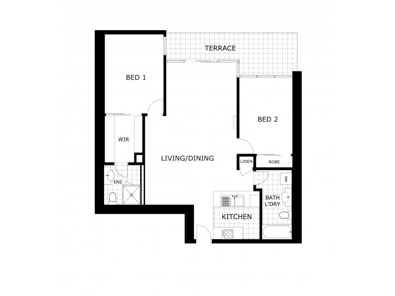 86/22 Kavanagh Street, Southbank VIC 3006 Floorplan
