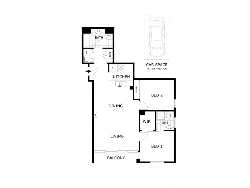 108/63 Dorcas Street, South Melbourne VIC 3205 Floorplan