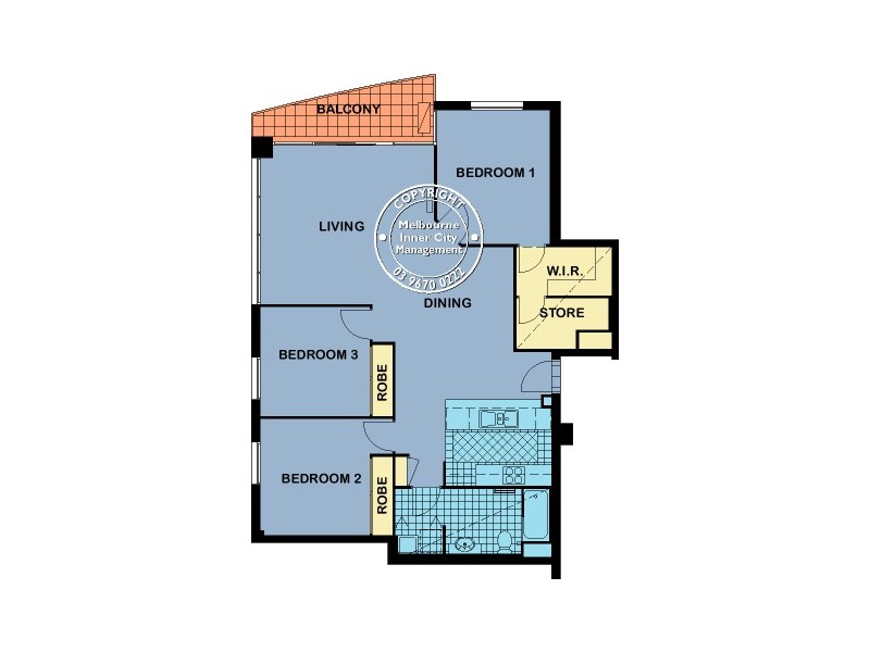 REF 41732/99 Whiteman Street, Southbank VIC 3006 Floorplan