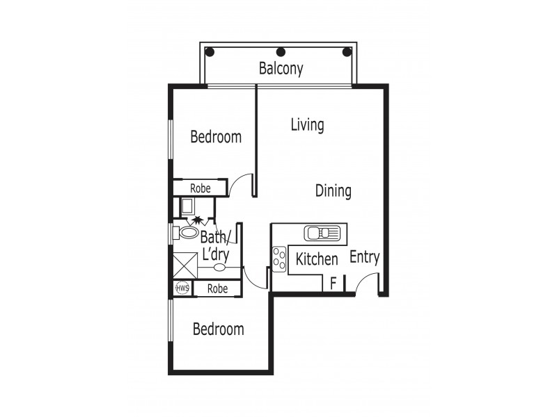 41/88 Wells Street, Southbank VIC 3006 Floorplan