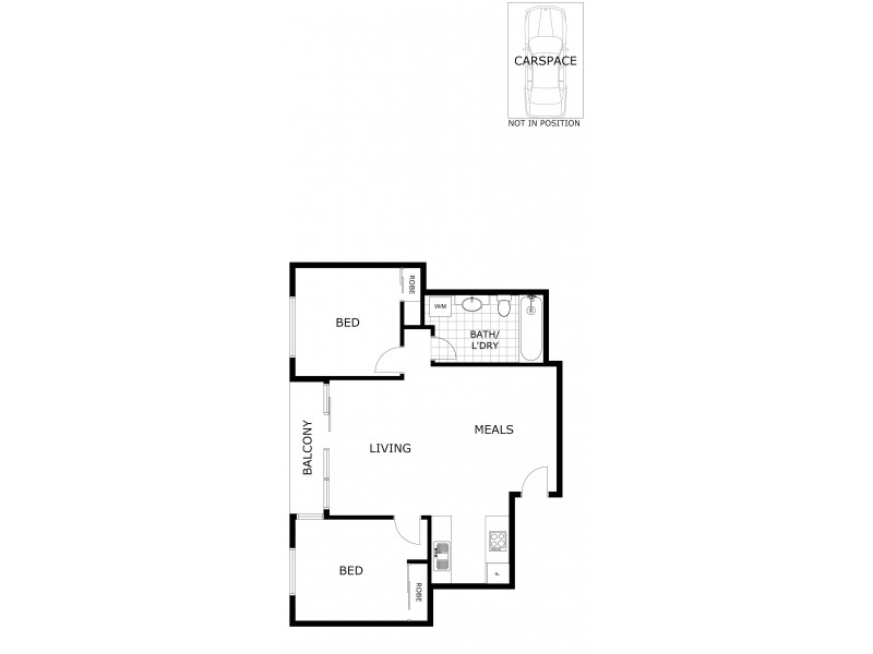 58/88 Southbank Boulevard, Southbank VIC 3006 Floorplan