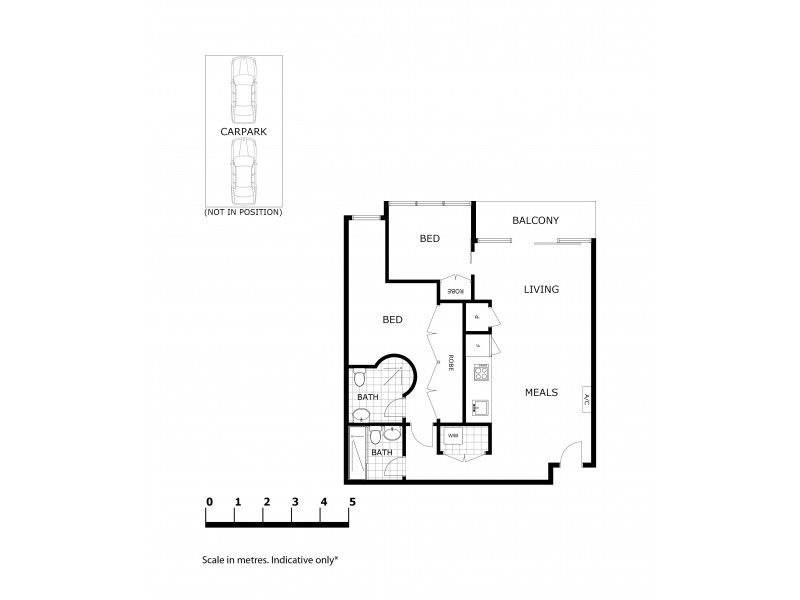 2107/22 Dorcas Street, Southbank VIC 3006 Floorplan