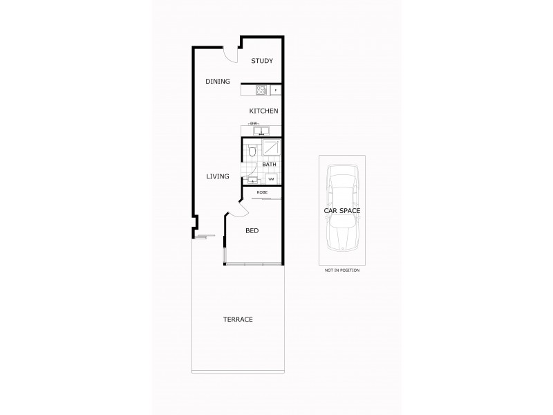 302/58 Jeffcott Street, West Melbourne VIC 3003 Floorplan