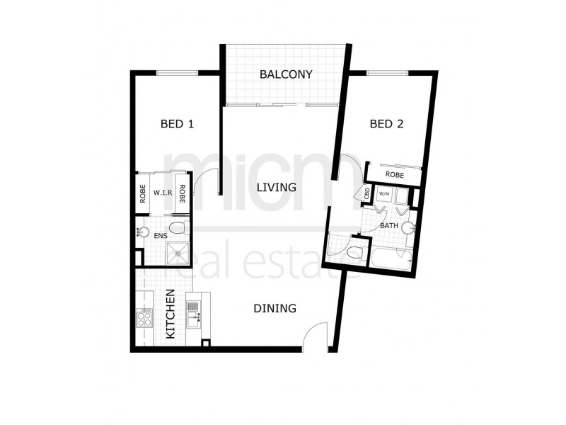 311/299 Spring Street, Melbourne VIC 3000 Floorplan