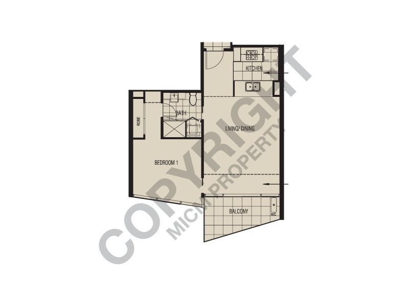 REF 32220/180 City Road, Southbank VIC 3006 Floorplan