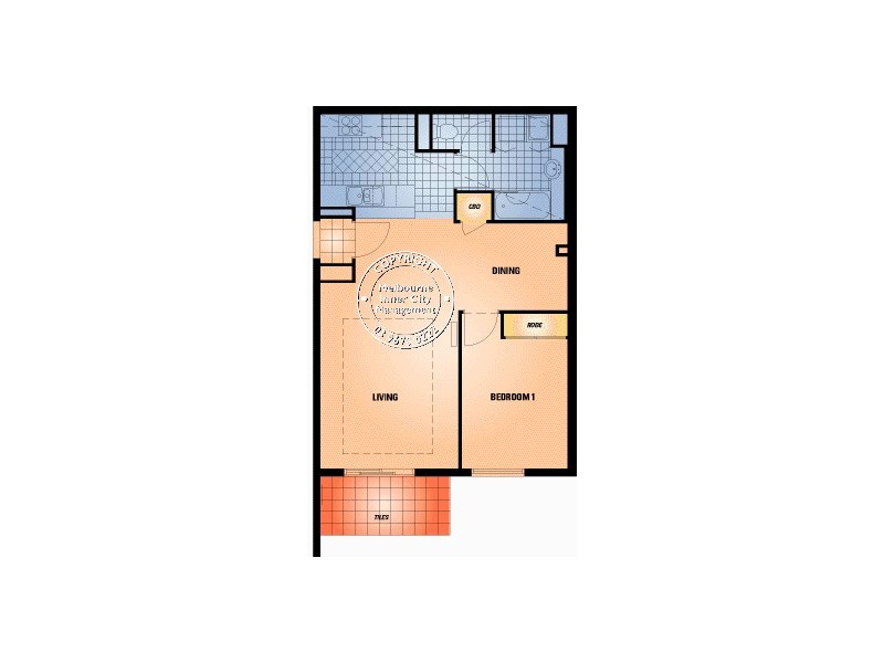 REF 32333/632 St Kilda Road, Melbourne VIC 3004 Floorplan