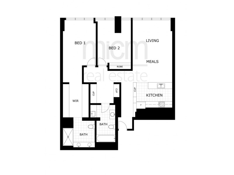 4109/1 Queensbridge Square, Southbank VIC 3006 Floorplan