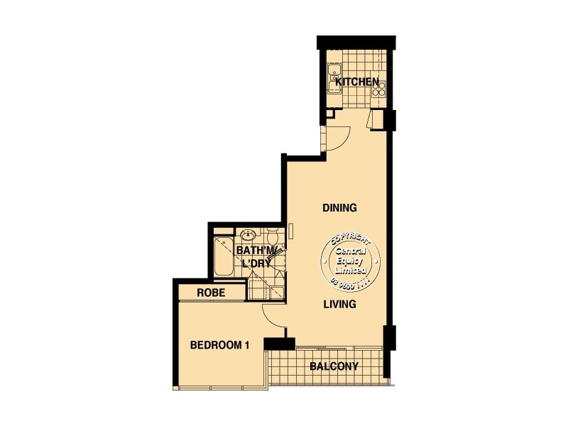 REF 22497/183 City Road, Southbank VIC 3006 Floorplan