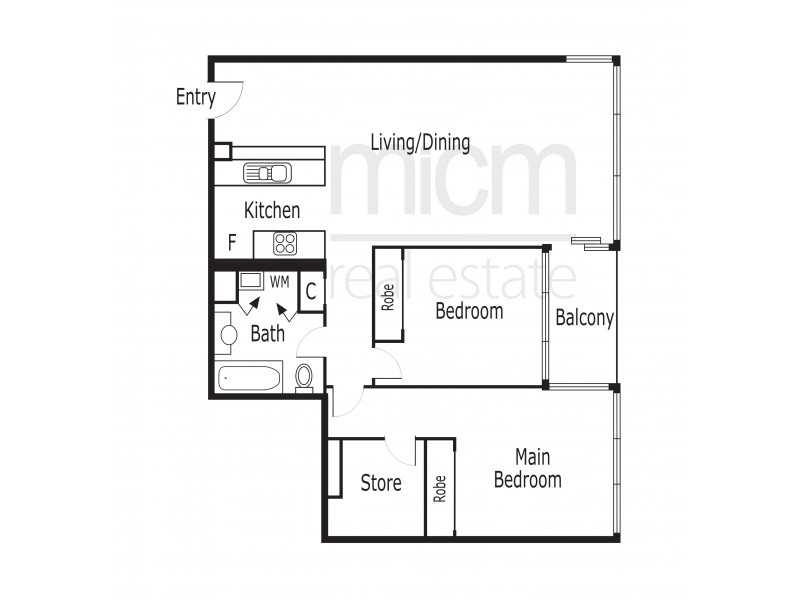 63/88 Kavanagh Street, Southbank VIC 3006 Floorplan