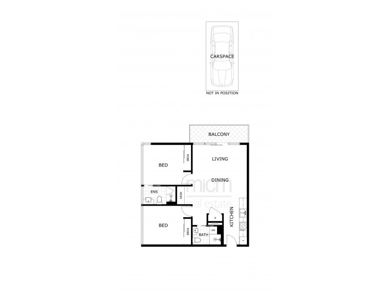 1904/118 Kavanagh Street, Southbank VIC 3006 Floorplan