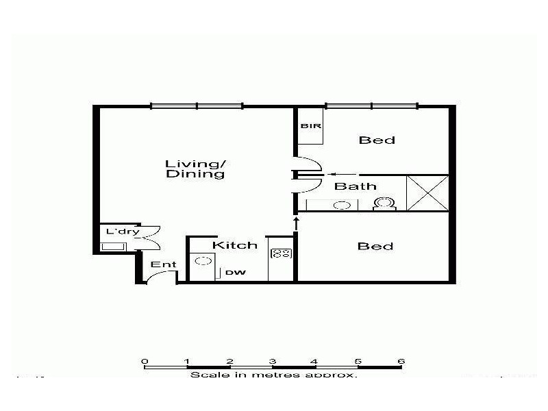 1914/24 Jane Bell Lane, Melbourne VIC 3000 Floorplan