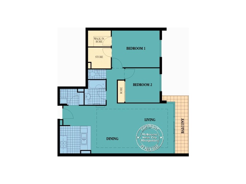 189/283 Spring Street, Melbourne VIC 3000 Floorplan