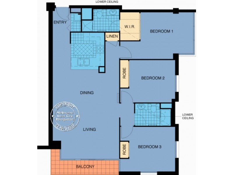 REF 22643/79 Whiteman Street, Southbank VIC 3006 Floorplan