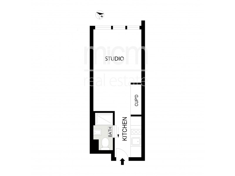 1509/181 A’Beckett Street, Melbourne VIC 3000 Floorplan