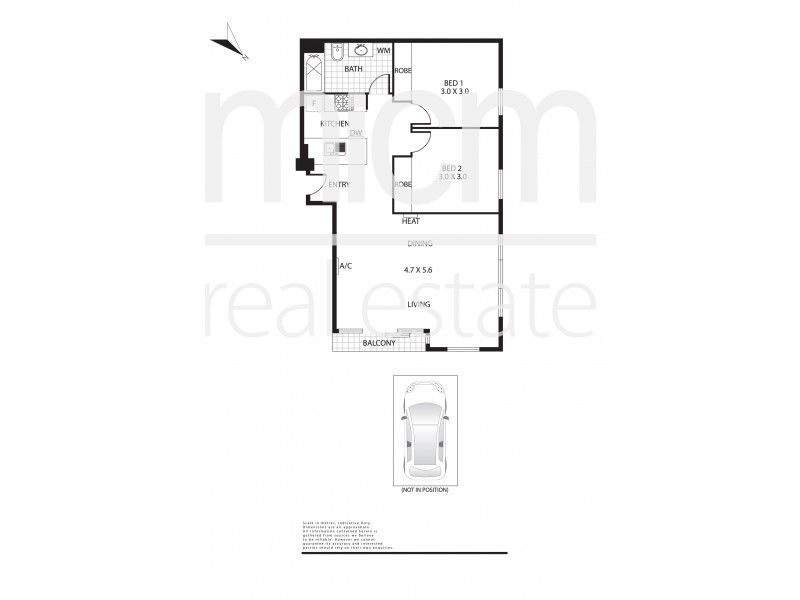 78/416 St Kilda Road, Melbourne VIC 3004 Floorplan
