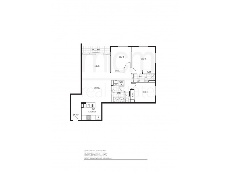 136/33 La Trobe Street, Melbourne VIC 3000 Floorplan