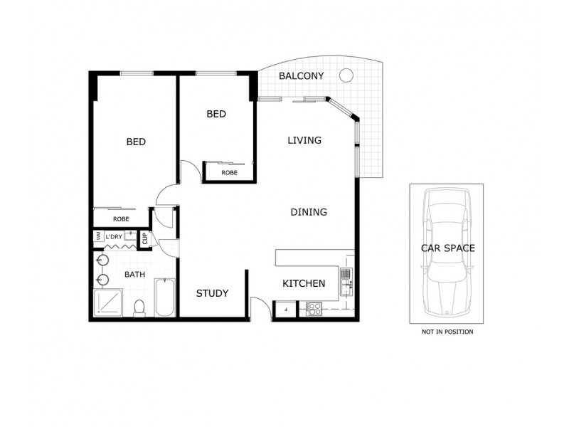 172/538 Little Lonsdale Street, Melbourne VIC 3000 Floorplan