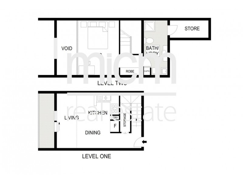 2104/87 Franklin Street, Melbourne VIC 3000 Floorplan