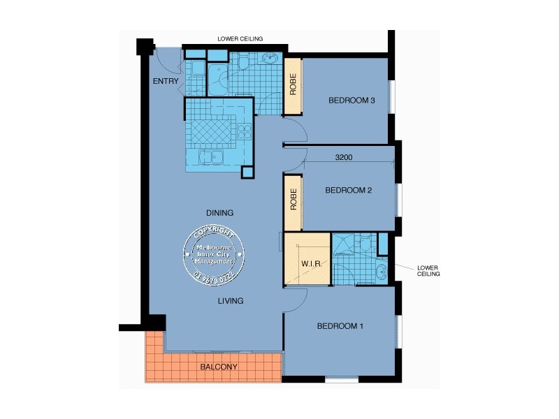 REF 22738/79 Whiteman Street, Southbank VIC 3006 Floorplan